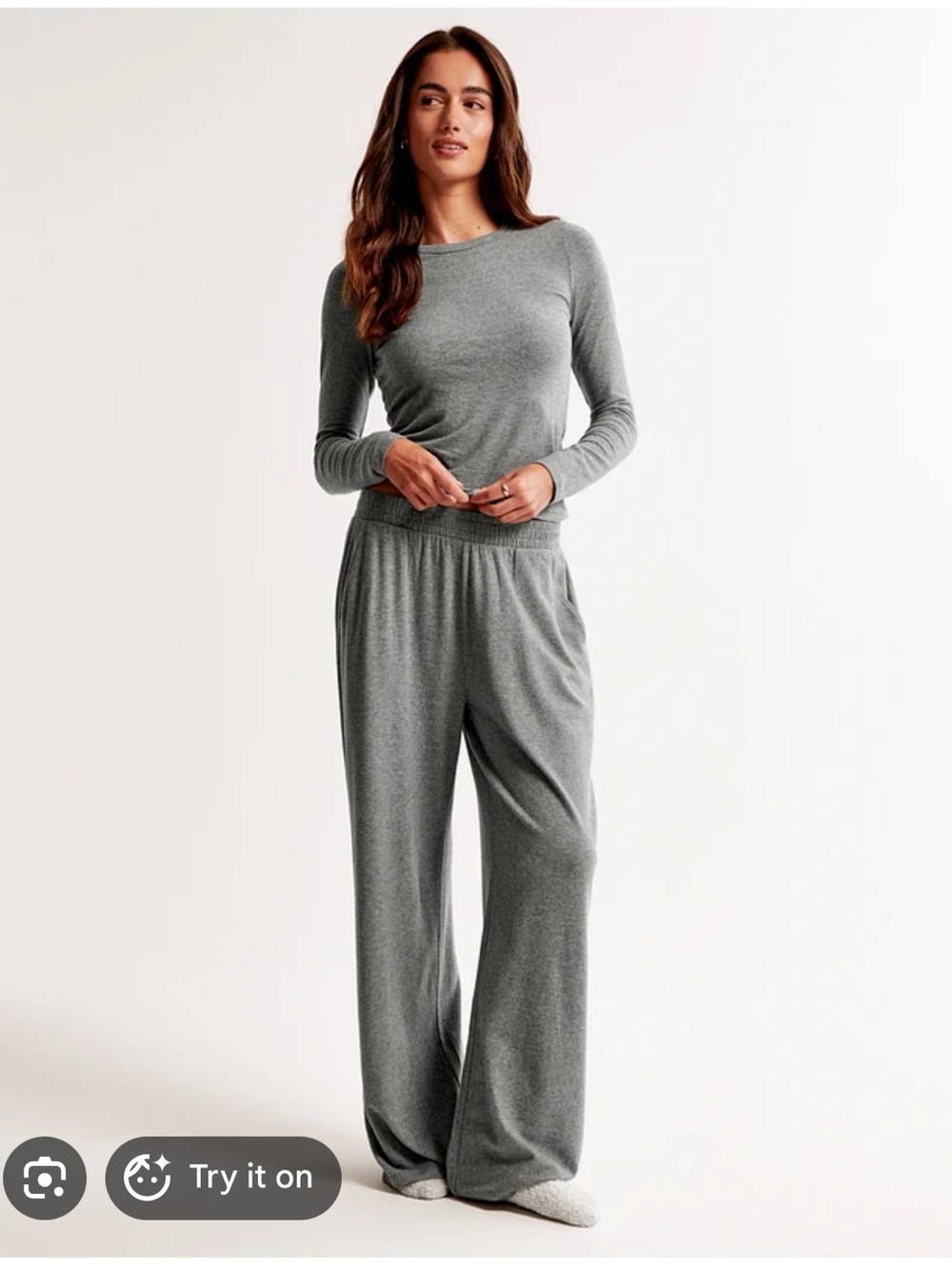 Abercrombie & Fitch Gray Matching Lounge Set